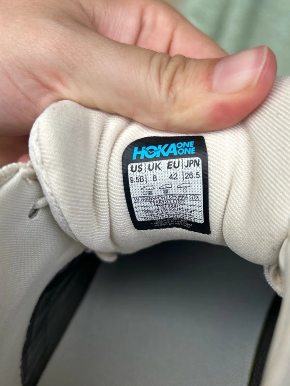 Hoka One One Transport Chukka Women's GORE-TEX Off-White and Tan Trail Sneaker